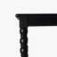 Isabel Spindle Tall Black Rectangular Bookcase