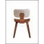 Ensemble de 2 chaises de salle à manger Ladderback avec une finition de couleur océan, alliant design classique et confort moderne pour tout espace repas.