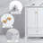 Monolith 48'' Single Bathroom Vanity with Sink, Elegant Ceramic Basin, 4 Soft-Close Doors & 2 Drawers, Large Storage Cabinet for Contemporary Bathrooms-2059878884