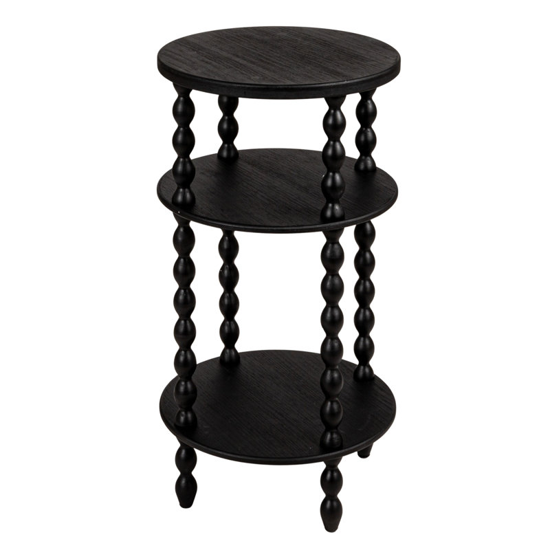 Table d'appoint ronde, Noir, noir, noir, noir