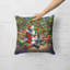 Coussin Bluetick Hound and Santa Claus-101410236