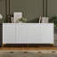 Armoire d'appoint avec 4 portes et tablettes réglables Miles-1373604423