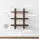 Matte White Solid Wood Floating Shelf with Adjusta 2 Piece Solid Wood Floating Shelf