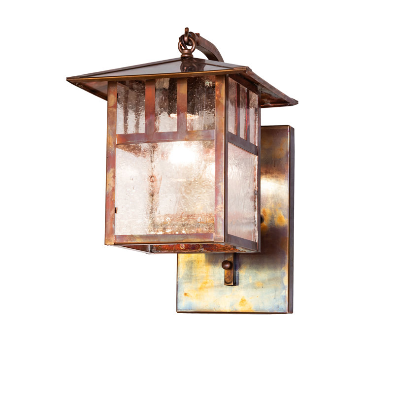 1 - Light Armed Sconce, 14" H x 9" W x 13" D