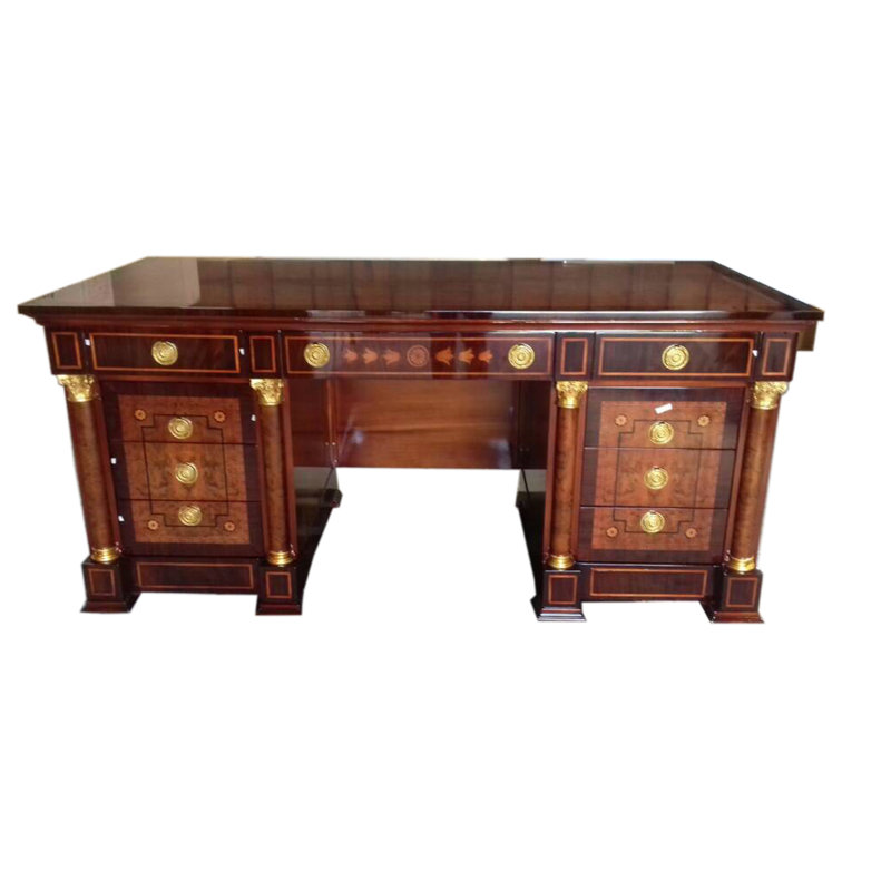 Solid Wood Executive Desk