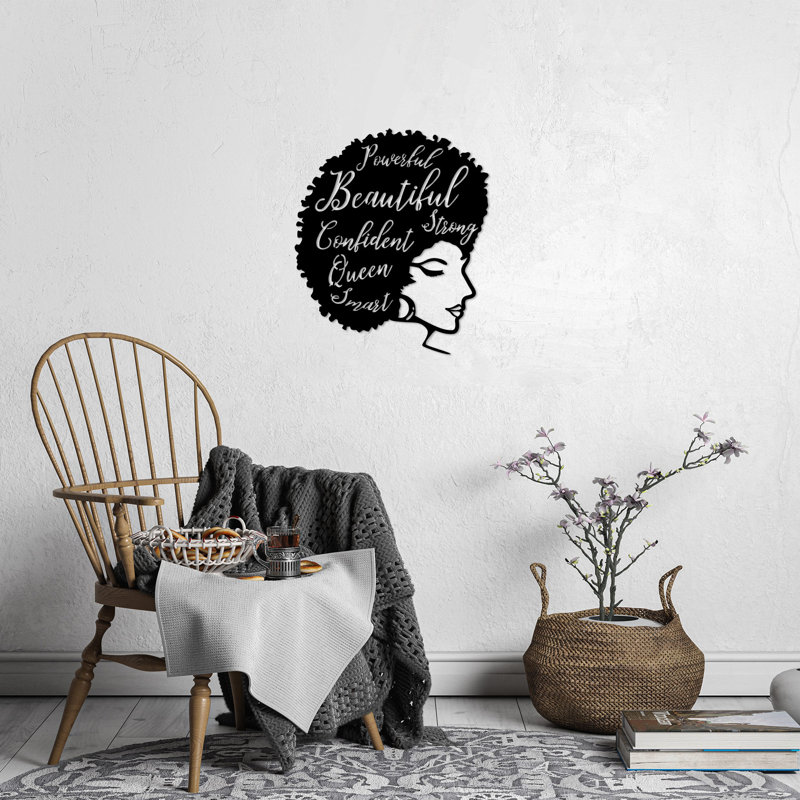 Elegant Decorative Metal Wall Accessory, Black Finish, 23.6 x 27.6 inches | 100% Metal, Thickness: 0.06 inches | Perfect for Home Décor, Easy to Hang, Durable and Stylish Accent for Any Room