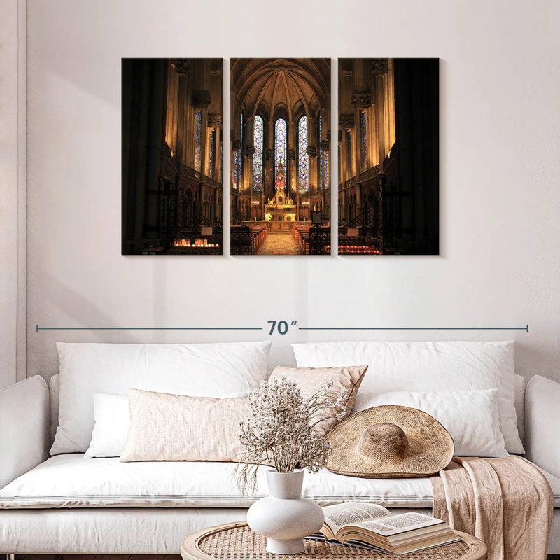 Adella The Holy Chapel Altar, 28" H x 45" W