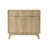 Fluted Buffet Cabinet with Storage, Sideboard Cabinet with Adjustable Shelf and Drawer for Dining Room,  Living Room, Kitchen, Entryway, Natural Oak