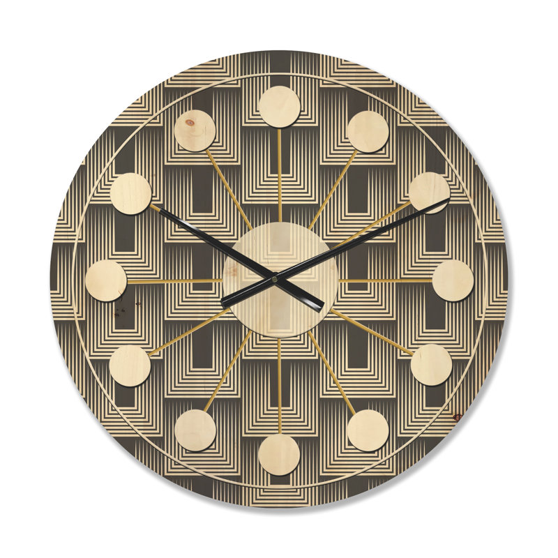 Horloge murale Minimal Design I, Moyenne
