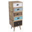 Aldan Solid Wood 38.5cm W 5 - Drawer Chest of Drawers