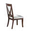 Chaise d'appoint Caityln au fini espresso