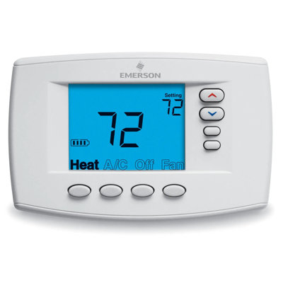 Thermostat facile à lire, affichage bleu, 2,5 A, 20 à 30 V CA