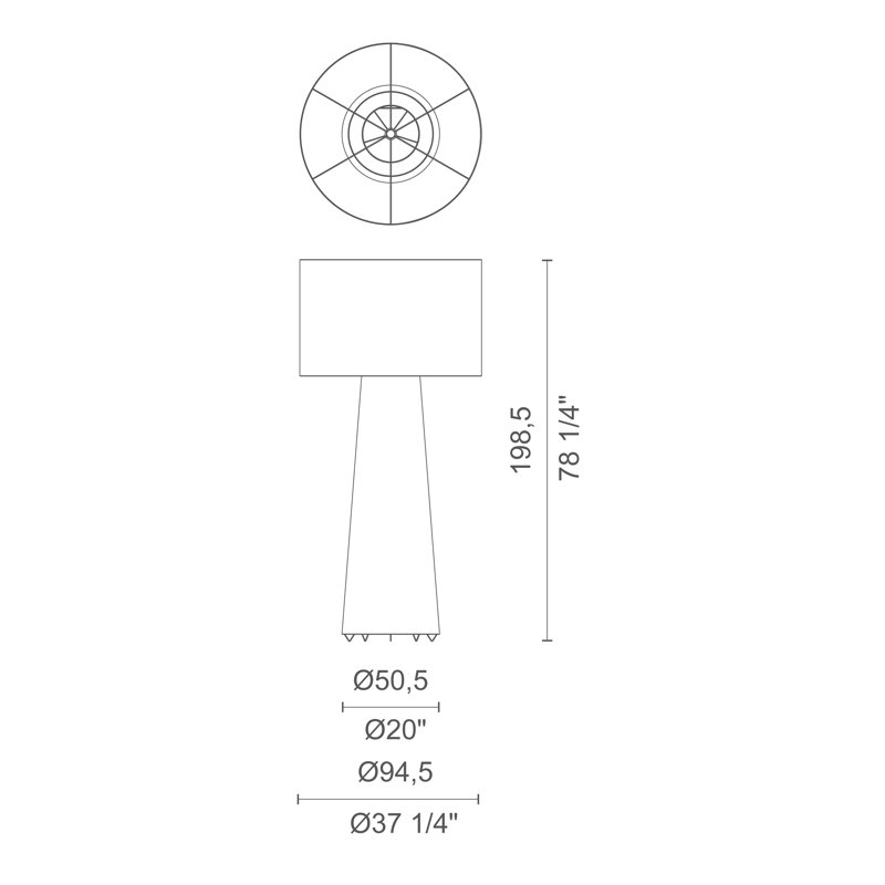 Big Shadow Floor Lamp