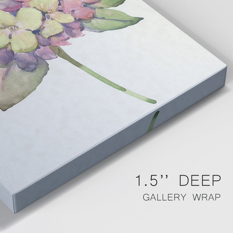 " Multicolor Floral II " Painting Print, 12" H x 8" W x 1" D
