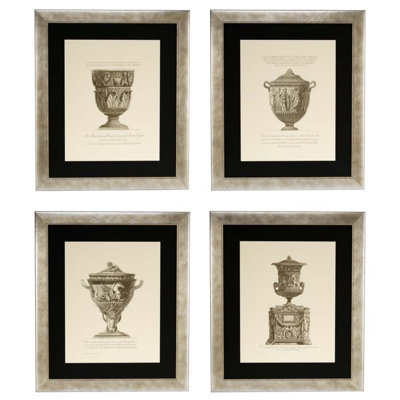 Antique Vases Print by Giovanni Battista