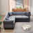 Velours gris velours est en rupture de stock