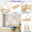 Lit plateforme en bois avec garde-corps et 2 tiroirs Wood House-1919101874
