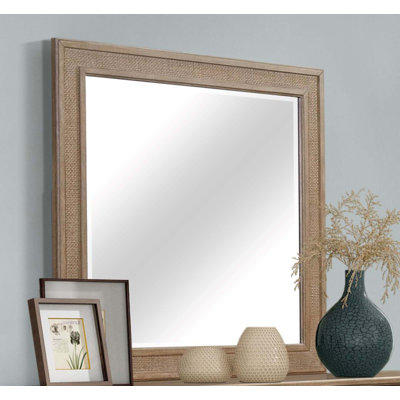 Miroir couleur canne sable