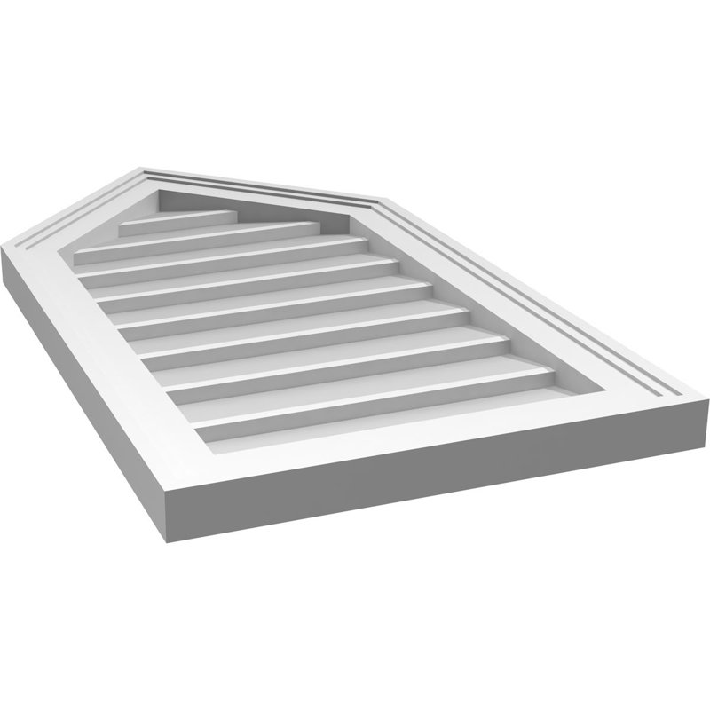 Ventilateur à pignon en uréthane non-fonctionnel Signature, H 30 po x l 16 po x P 1,5 po