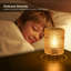 Lampe de table sans fil à DEL avec minuterie d'arrêt automatique, veilleuse à piles portable pour la chambre à coucher, l'entrée, le camping et l'extérieur