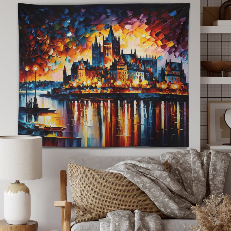 Polyester Tapestry, 32" H x 39" W