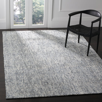 Abstract Hand Tufted Wool Rug