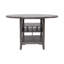 60.4" W COUNTER HEIGHT TABLE, GRAY-129759789
