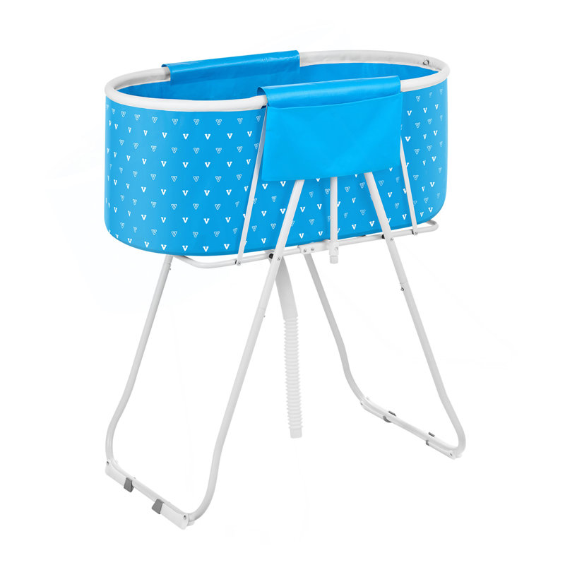 Station de bain pliable pour chien pour petits et moyens animaux