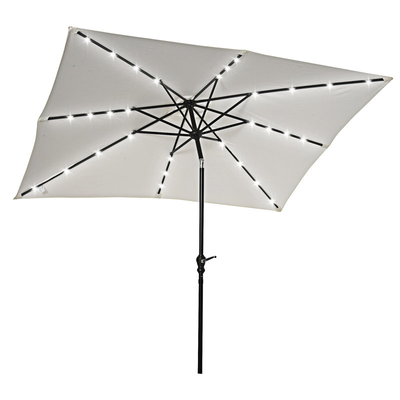 Outsunny Solar Umbrella