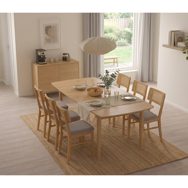 10 -Person Solid Wood Dining Set