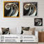 Beauté fractale monochrome III - reproduction sur toile-87362740-87362737