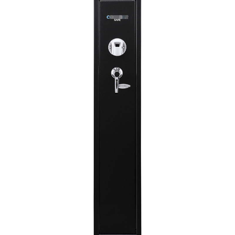 83 Cu Ft Biometric Safe Box - Quick Access And Silent Mode Black Sleek Design For A Professional Look