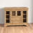 Shaeffer Extendable to 95-inches Flip-Top 2-drawer Solid Wood Server