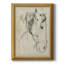 Croquis de cheval en bride I-2142842057