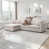Cream Polyester