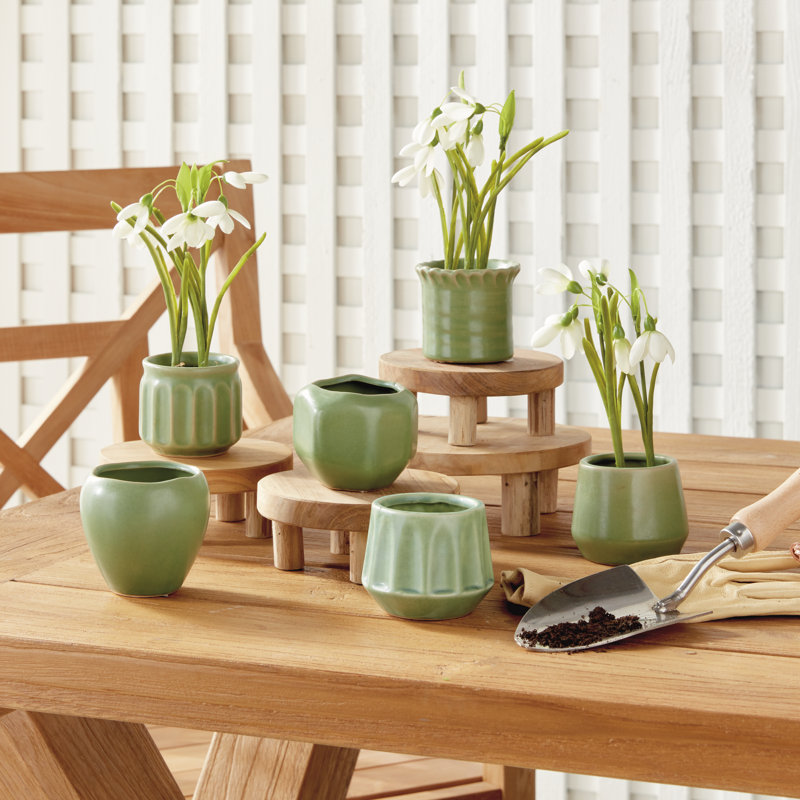 DEZIE MINI POTS, Green