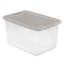 Ensemble de bacs de rangement en plastique