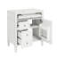 Meuble-lavabo de salle de bain moderne avec lavabo, armoire 30 po à 2 tiroirs et rangement organisé, meuble-lavabo attrayant, compartiments fonctionnels dissimulés, utile-857640089