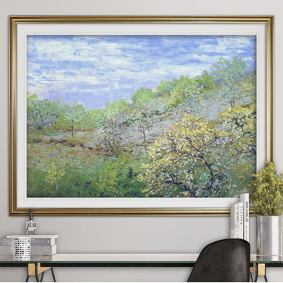 " Apple Trees Blooming "
