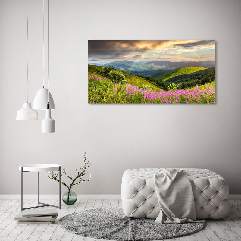 Mountain Landscape - Wrapped Canvas Print