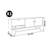 Italian style creative practical TV stand