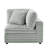 2-Piece Sofa Sectional In Plush Polyester Cord-Like Fabric