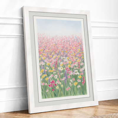 Meadow in Bloom Botanical - Framed Print