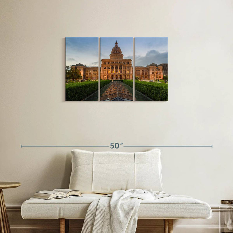 Rorry Austin Texas Capitol, 20" H x 33" W