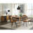 Crossmoor Sheesham Mid-Century Dining Table