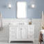 Queen 48" Single Bathroom Vanity Set with Mirror-1341741470