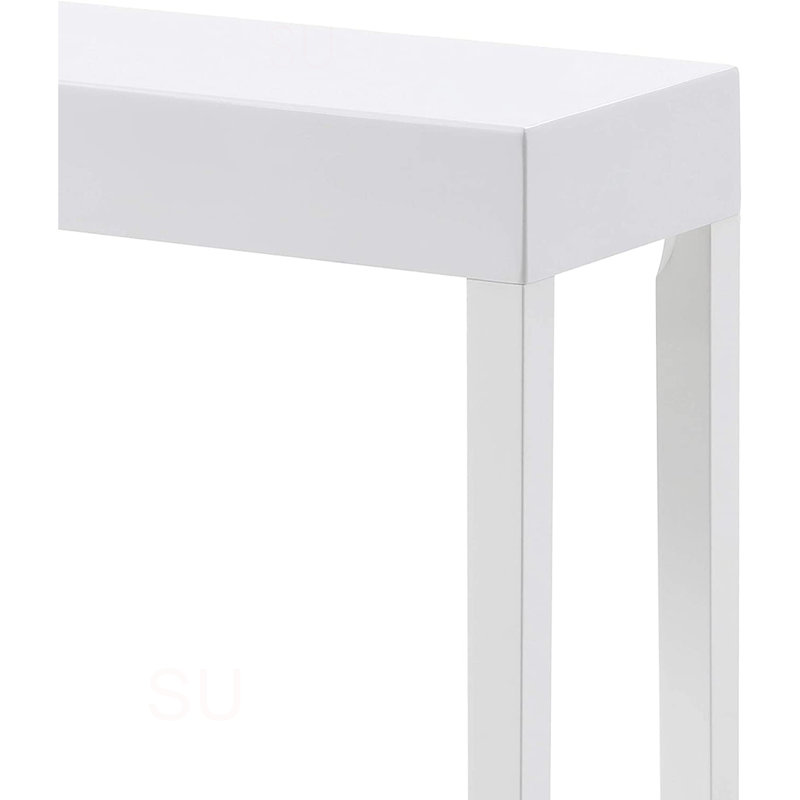 Modern Amy Console Table, Sofa Table, White