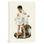 C-L-E-A-N by Norman Rockwell - Wrapped Canvas Painting-42154148