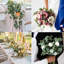 Arrangement floral de baies d'eucalyptus