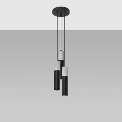 Amberle 3 - Light Cylinder Pendant